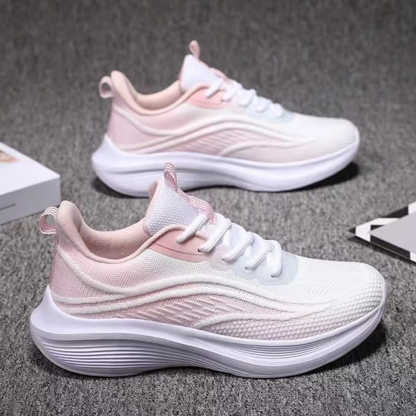 Womens Running Shoes Athletic Outdoor Gym Training Sneakers Walking Tennis Shoes Breathable Sport Fashion Sneakers for Ladies
