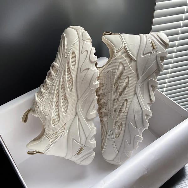 Leather White Shoes Women's 2024 New Height Increasing Women Shoes Thick Bottom All-Matching Board Shoes Summer Tenis Sports