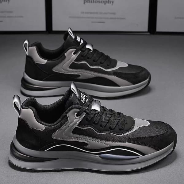 Casual Sneakers For Men Summer New Male Fashion Lace-up Running Shoes Non-Slip Wear-Resistant Sports Shoes Zapatillas De Hombre