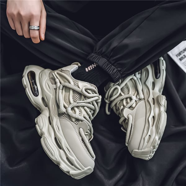 2024 New Men Shoes Spring Autumn Comfortable Men's Thick Platform Sneakers Fashion Casual Shoes Sports Trainers Tenis