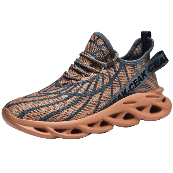 2024 Spring and Autumn breathable men's casual sports shoes flat comfortable fashion men's shoes 100 lace-up light large size