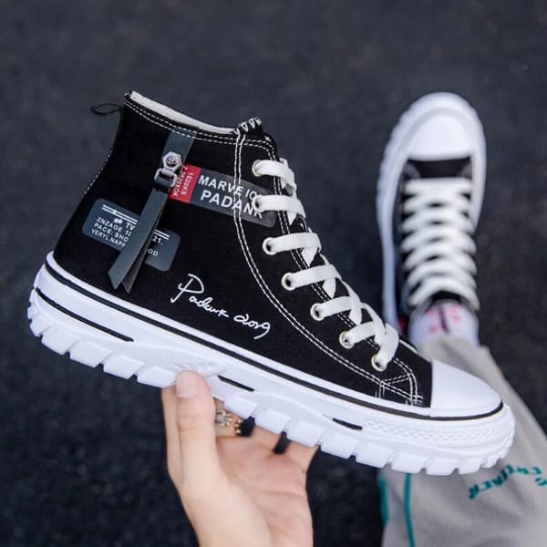 Casuales Unisex Women Men Canvas Shoes Authentic Classic Designer High Top Canvas Vulcanize Shoes Athletic Sneakers