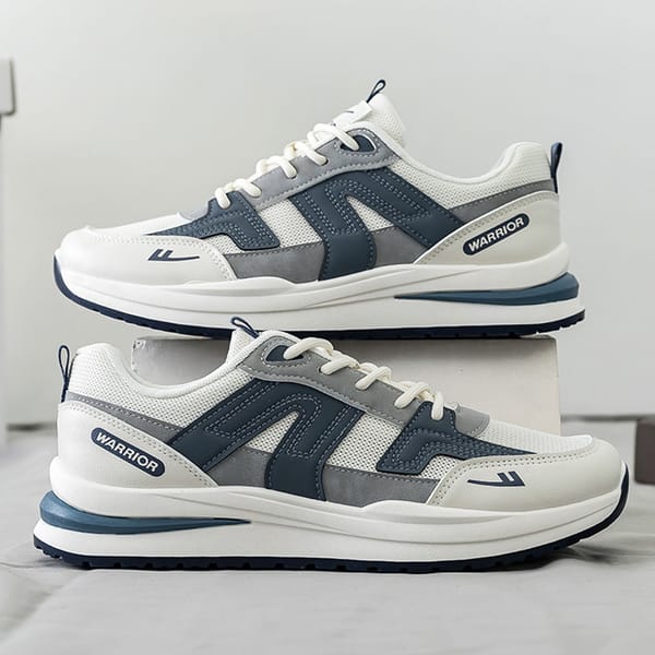 WARRIOR 2024 New Mesh Breathable Male Running Shoes Classic Brand Original Sneakers Soft Lace-up Cloud Tennis Shoe