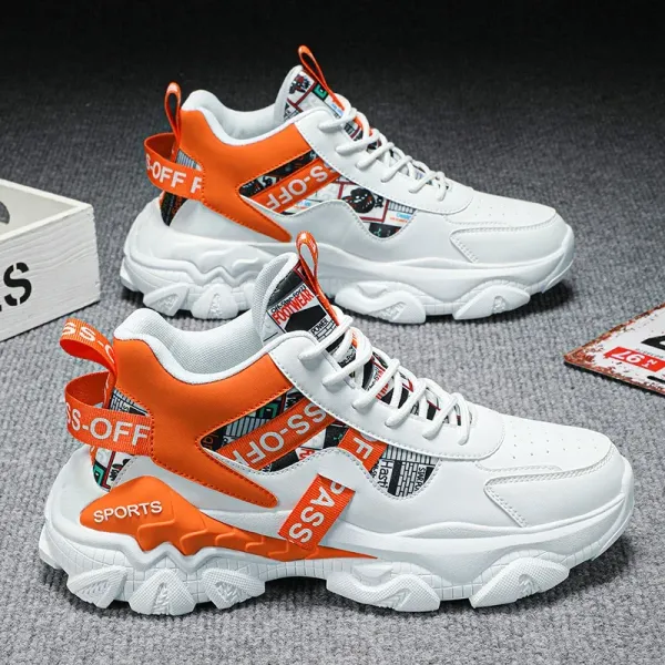 Fashion Running Shoes Men Flame Printed Sneakers Knit Athletic Sports Cushioning Jogging Trainers Lightweight taiji bottom shoes