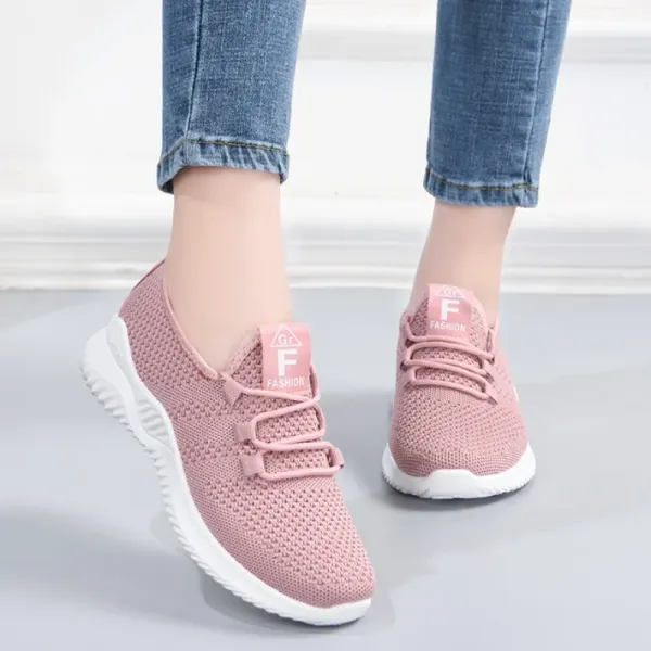 2024 Women's Casual Sneakers Summer Comfortable Breathable Platform Shoes Fashion Women Versatile Lace-up Shoe Кроссовки Женские