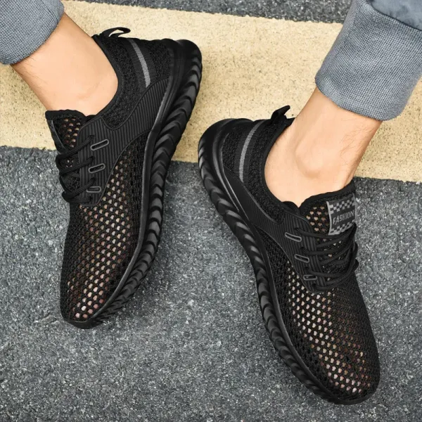 Men Sneakers 2022 Summer Breathable Lightweight  for Men Casual Tennis Sports Shoes Hollow Mesh Male Free Shipping Running Shoes