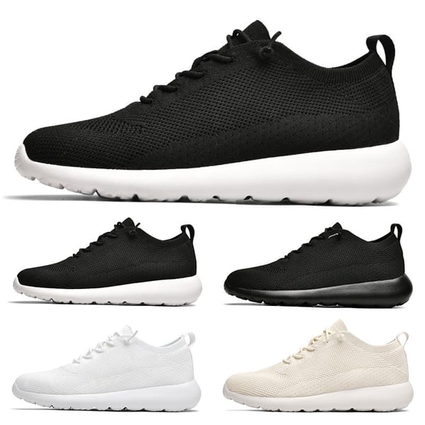 Low Top Casual Shoes Women Men Sneakers Breathable Sock Shoes Thick Soled Cushioning Slip on Outdoor Running Shoes Size 35-46