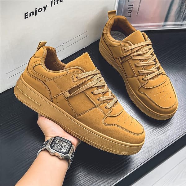Casual Sneaker Loafers Safety  Round Toe Casual Shoes Platform Sports Shoes Skateboardsports and Leisure  Men's Autumn Sneakers