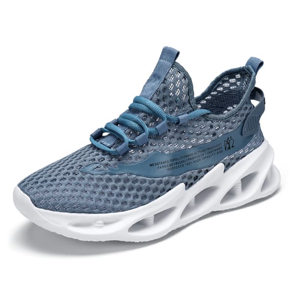 2024 new men's casual comfortable breathable mesh sports shoes walking light comfortable non-slip loafers fitness men's shoes