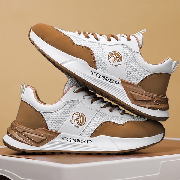 2024 Men's Mesh Casual Sneaker Lace-up Shoes for Men Sports Outdoor Man Walking Shoe New Fashion Lightweight Soft Male Sneakers