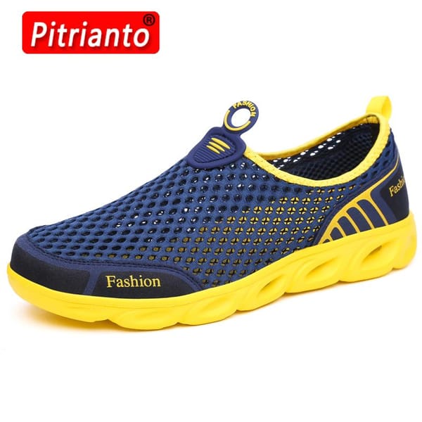 New Design Hiking Wading Non-Slip Couple Shoes Quick-Drying Outdoor Sneakers Breathable Light Travel Camping Sports Shoes