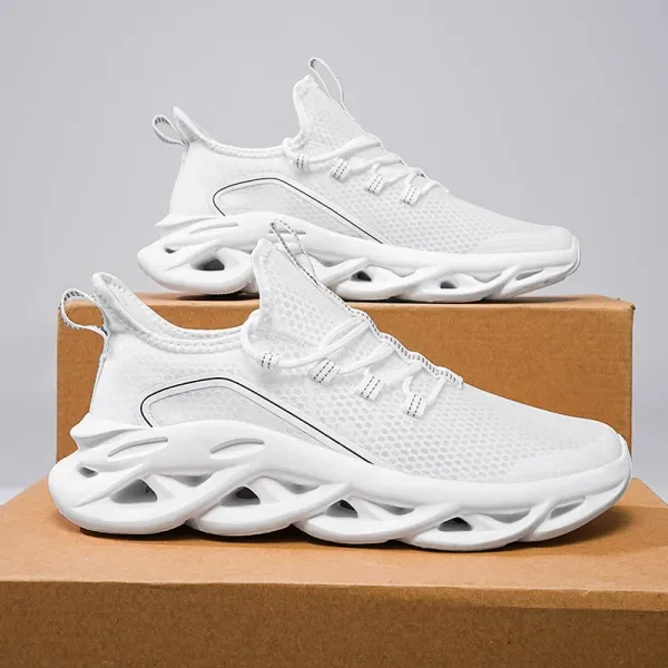 BKQU 2024 Men Casual Sneakers Running Shoes Outdoor Comfortable Breathable Fashion Trend Tennis Shoe