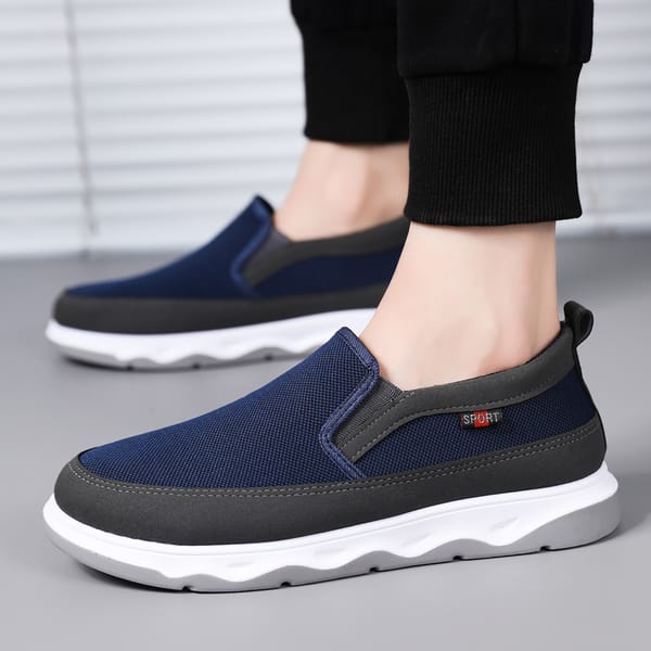 Men Casual Sneakers 2024 Spring New Lightweight Male Tennis Shoes Men Sneakers Soft Mesh Casual Shoes Outdoor Anti-Slip Shoes