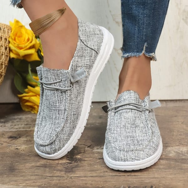 Trendy Casual Single Shoe Women's 2024 New Minimalist and Versatile Flat Bottomed Low Cut Lace Up Vulcanized Shoes Zapatos Mujer
