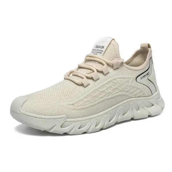 Men's Running Shoes Sports Shoes Men's 2024 Summer Tenis Casual Breathable Black