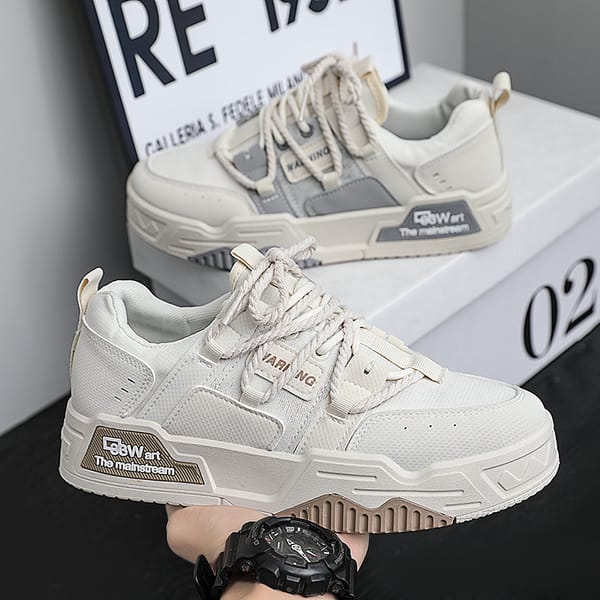 Casual Sneaker Shoes for Men Platform Sports Shoes Loafers Wear-resistant Sports and Leisure Soft and Comfortable Canvas  New