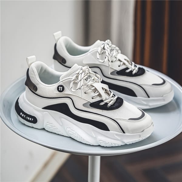 Men's Comfort Sneakers Breathable Lightweight Casual Sports Running Tennis Fitness Jogging Athletic Shoes for Men