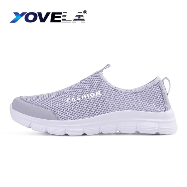 New Unisex Summer Mesh Casual Shoes Comfortable Non-slip Breathable Mesh Shoes Men Fashion Outdoor Casual Sneakers Size 36-47