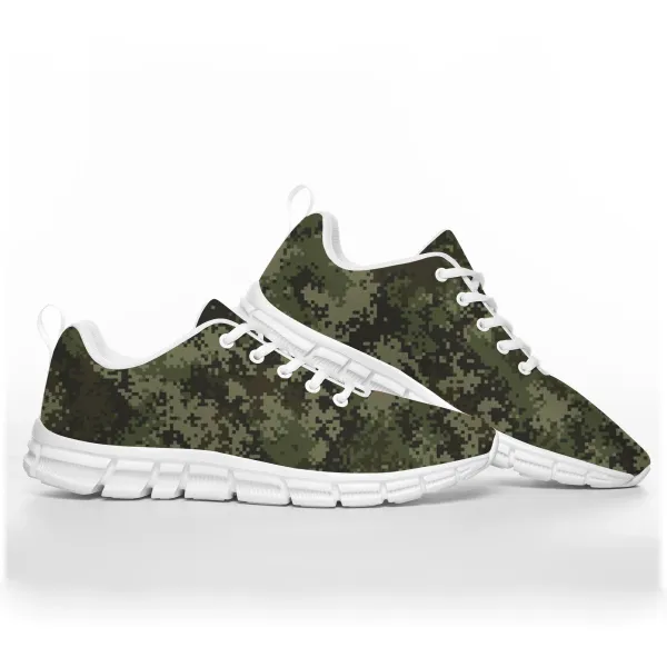 Navy Camo Sports Shoes Mens Womens Teenager Kids Children Sneakers Army Camouflage Casual Custom High Quality Couple Shoes