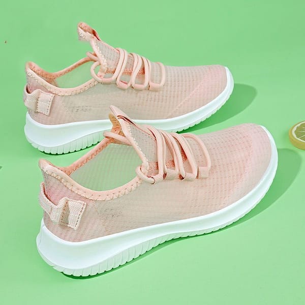 New women's mesh shoes casual comfortable sports shoes spring and autumn single shoes women's sports shoes