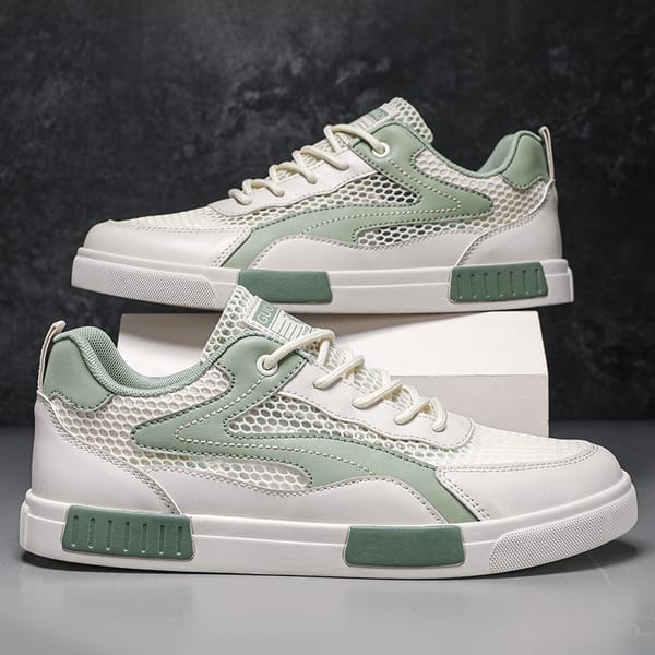 Casual Mesh Breathable Comfortable Men Shoes 2023new Fashion Simple All-match Portability Color Matching Casual Shoes Summertime