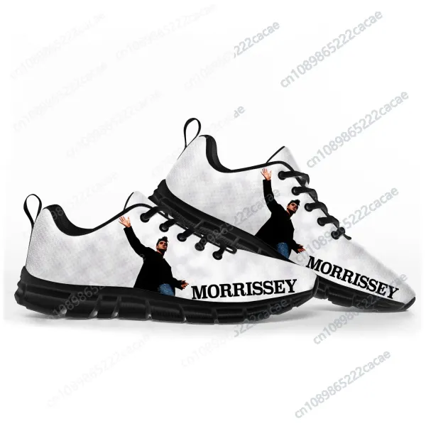 Morrissey Rock Singer Pop Sports Shoes Mens Womens Teenager Kids Children Sneakers Casual Custom High Quality Couple Shoes Black