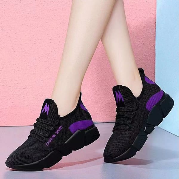 Shoes Sports Casual For Women Outdoor Tennis Shoes Lightweight Non-slip Breathable Sneakers Soft Walking Shoes Zapatillas Mujer