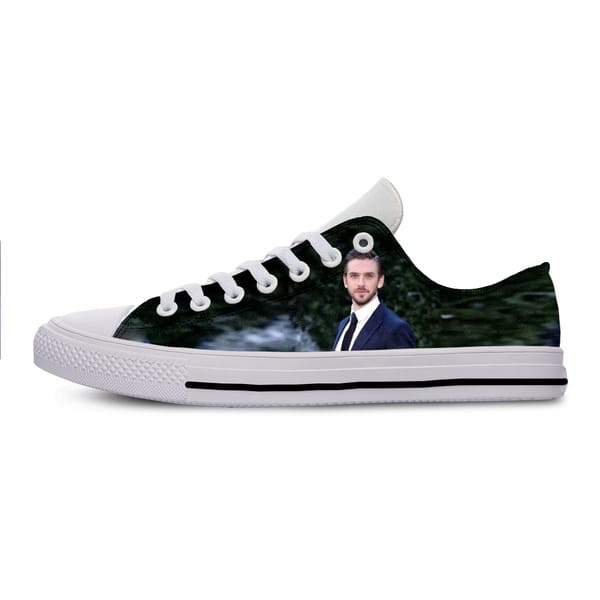 Hot Cool Pop Fashion Funny New Summer High Quality Sneakers Handiness Casual Shoes Men Women Dan Stevens Low Top Board Shoes