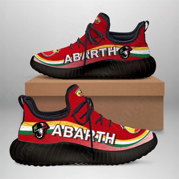 Abarth Lightweight Male Sneakers Big Size Comfortable Men's Sneakers Casual Running Shoes Unisex Tennis Sports Shoes For Men