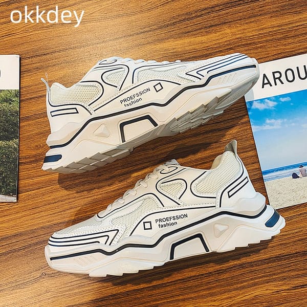 Original Men's Sneakers Outdoor Couple Trendy Non-slip Shoes Man  Mesh Flats Casual Breathable Shoes Sneakers New Spring Summer